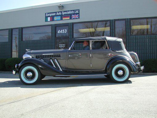 Jim McMahon's 1936 Auburn 852 Tourer 01